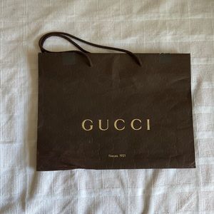 Gucci paper bag - authentic